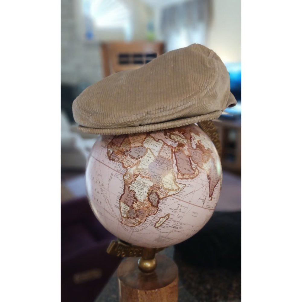 Corduroy Vintage Caps Tan